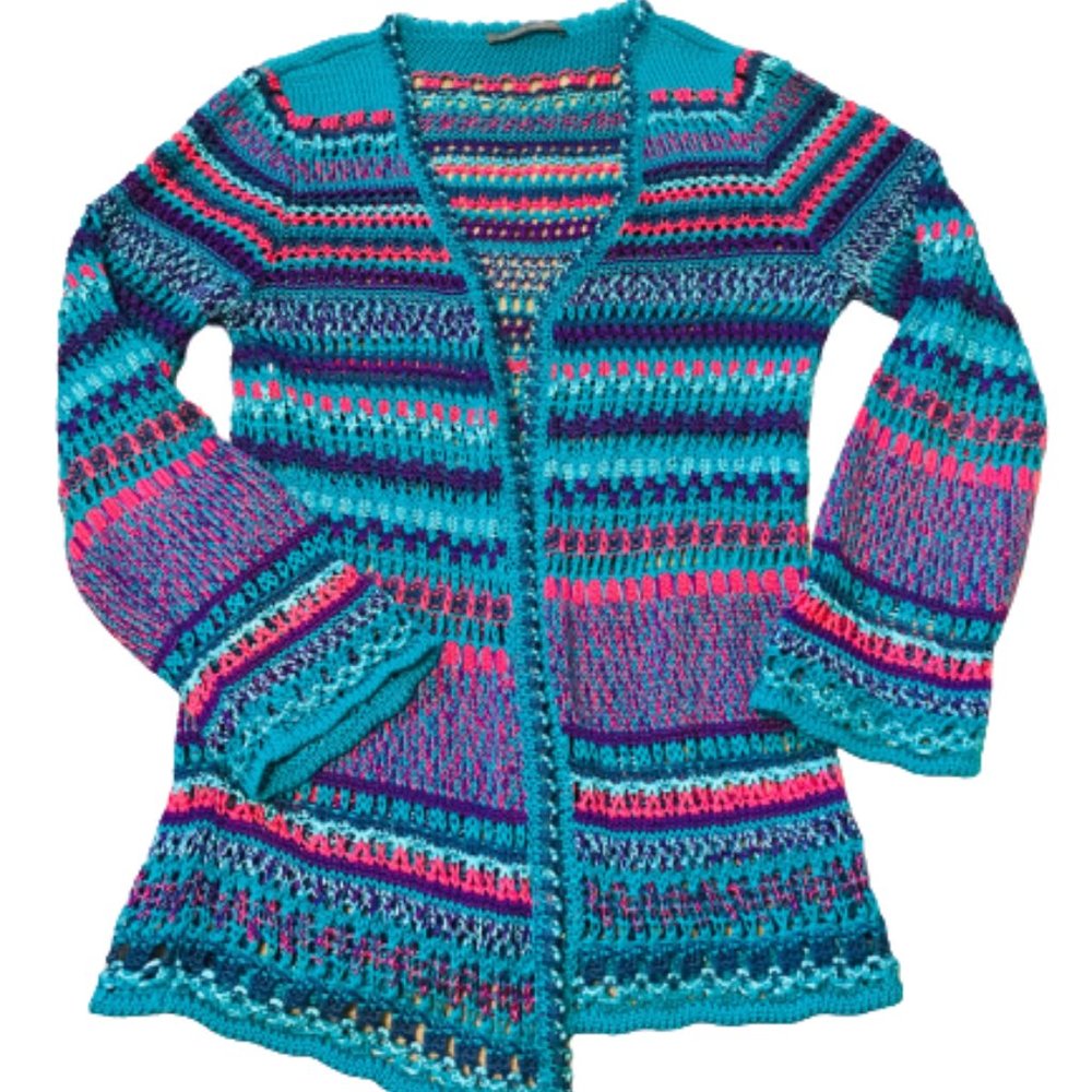 Alberta Ferretti Sweater Cardigan Size 6